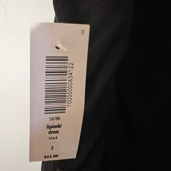 Black Lipinski ARITZIA Dress size 2 WITH TAGS - Picture 3 of 3